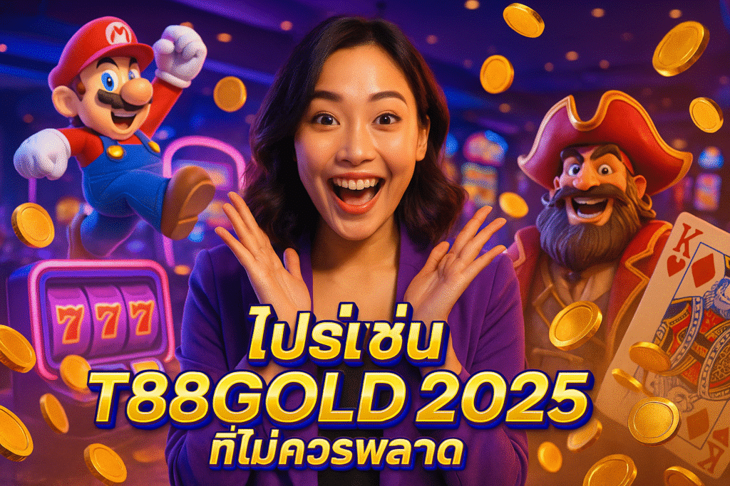 โปรโมชั่น T88GOLD 2025 ที่ไม่ควรพลาด