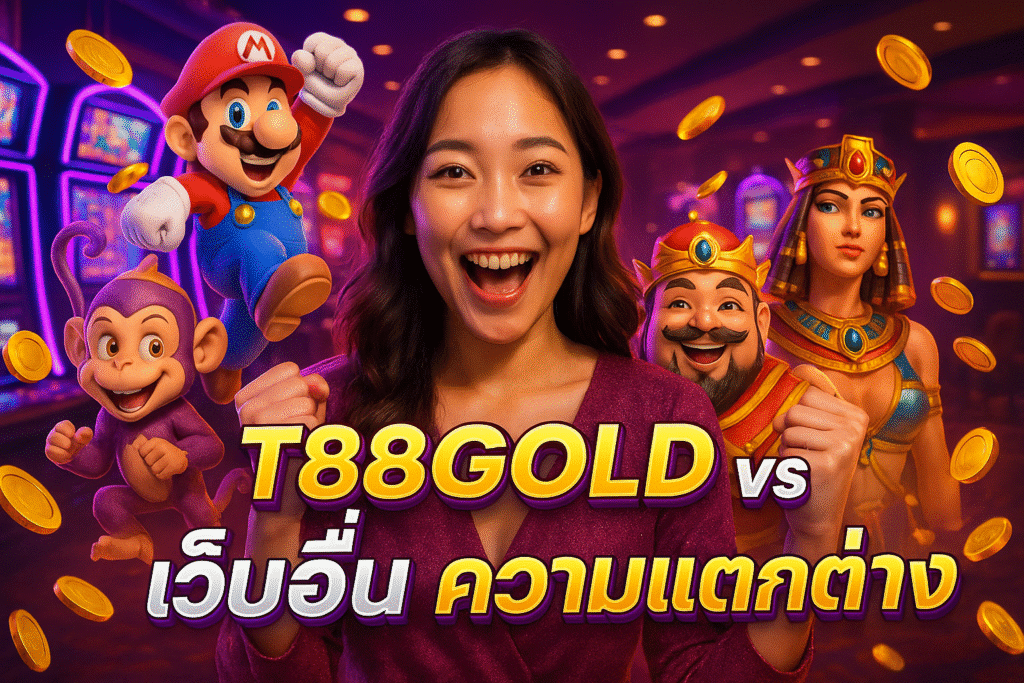 T88GOLD vs เว็บอื่น ความแตกต่าง