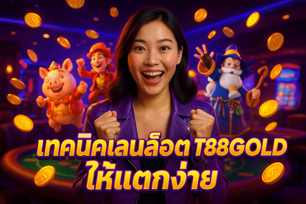 เทคนิคเล่นสล็อต T88GOLD ให้แตกง่าย