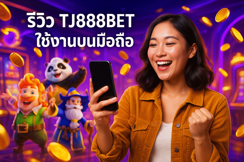 รีวิว TJ888BET ใช้งานบนมือถือ